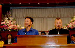 網球好手張德培見證佈道會萬人空巷