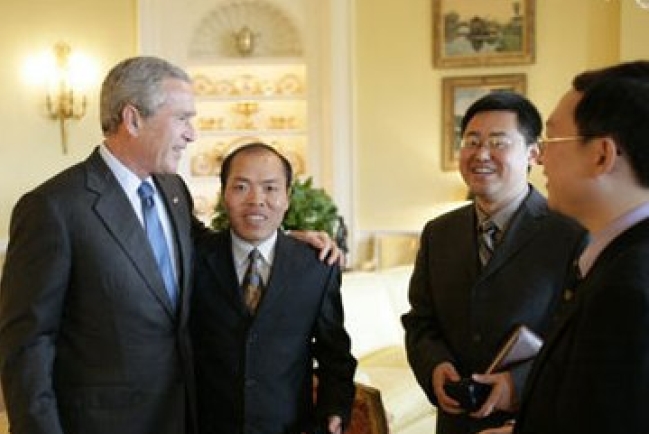 對華援助協會會長就郭飛雄白宮事件作出解釋