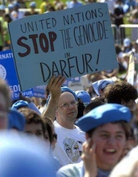 34國舉行集會敦促終止蘇丹達爾富爾種族屠殺