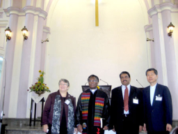 Kobia博士台灣主日證道 以「真理使你得自由」為勉