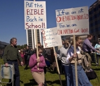 美國·一萬人北卡州爭取禁止同性婚姻投票