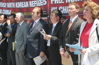 韓國教會於華盛頓聯合遊行 要求中國釋放北韓難民