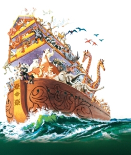 挪亞方舟故事與《西遊記》舞台上Crossover