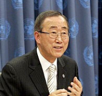 聯合國秘書長呼籲各國解決氣候變化問題