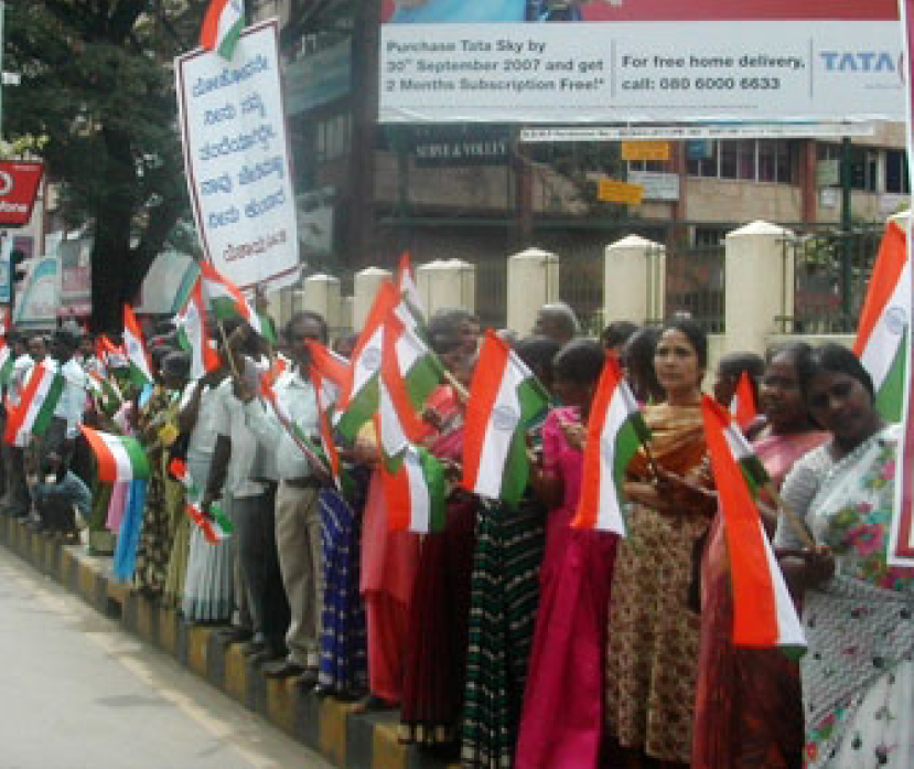 印度社會各界集會譴責當地攻擊基督徒事件