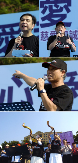 近萬信徒維園宣誓 立志服侍貧窮人 ——心愛香港大巡遊圖輯(一)