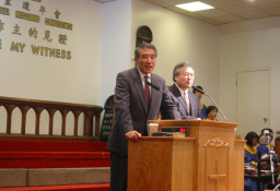 使者總幹事周大衛牧師挑戰信徒「把福音傳遍世界！」