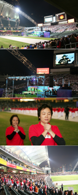 葛佈第二晚青年財主訊息 數千人湧上台前決志