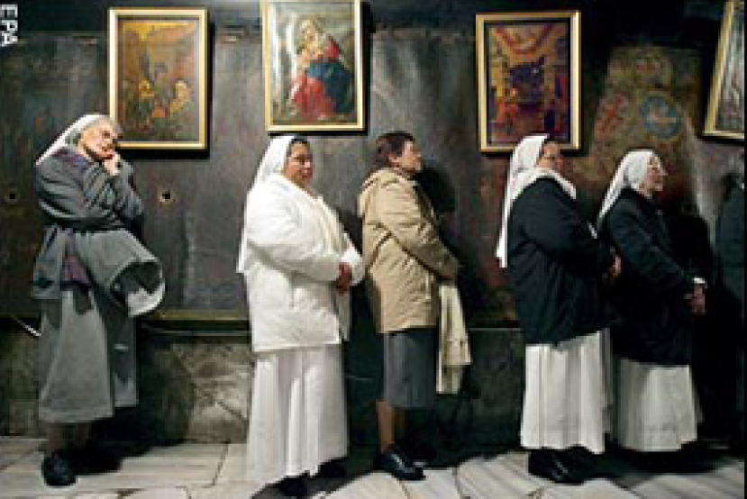 聖誕節伯利恒發出和平的呼聲