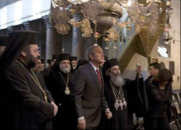 美總統布殊訪以色列並展開聖地之旅