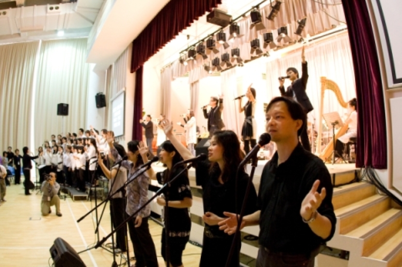 神為圓心 擴展神國 · 同心圓福音平台正式成立