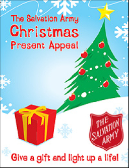 救世軍盼望為聖誕籌集數十萬禮物安慰靈魂