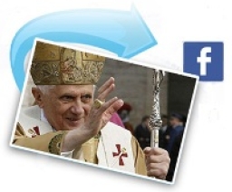 教宗走進Facebook盼接觸年輕人