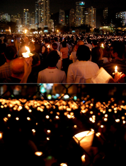 六四廿週年燭光晚會影像重溫