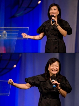 蔣麗萍「母子兵」越洋分享靠神恩改變家庭 （上）