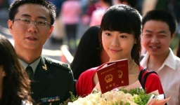 中港今日現結婚潮 盼「一夫一妻‧一生一世」