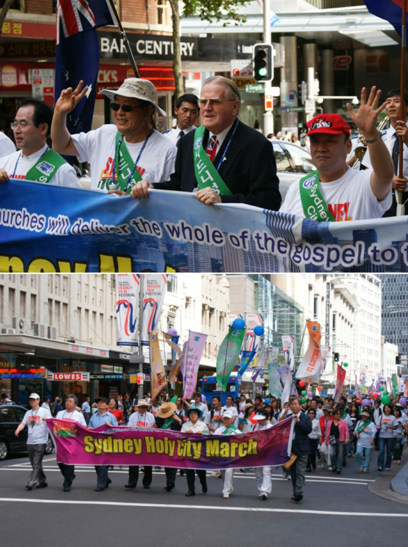 「悉尼聖城大遊行」五百人參加 為城市帶來亮光