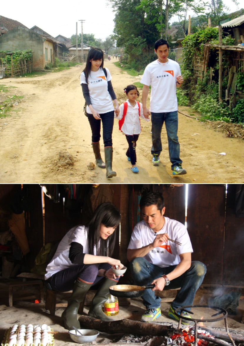 周慧敏、鄭嘉穎探訪越南助養囝囡  深感貧困孩子艱辛生活