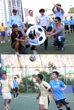 晨曦會VS葛士寶「禁毒挑戰盃」 宣傳抗毒見證主恩