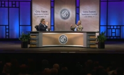 前美國總統布殊與華理克牧師暢談領袖原則