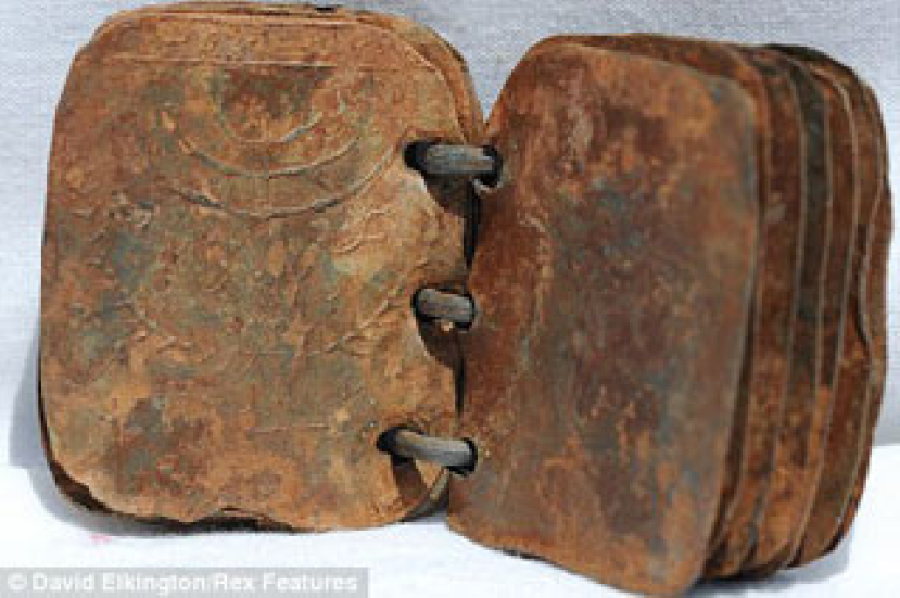 約旦驚現70本鐵書 或揭基督教早期歷史