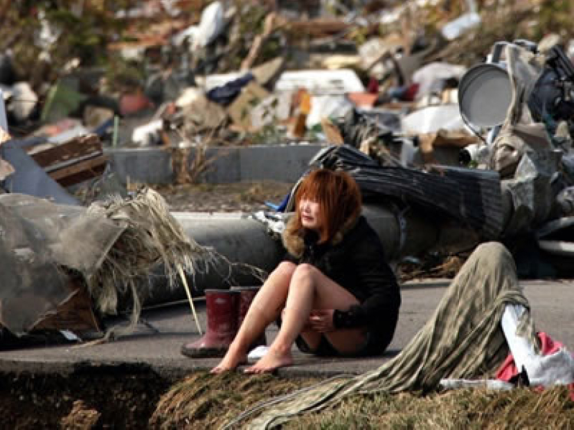 面對地震所帶來的恐懼