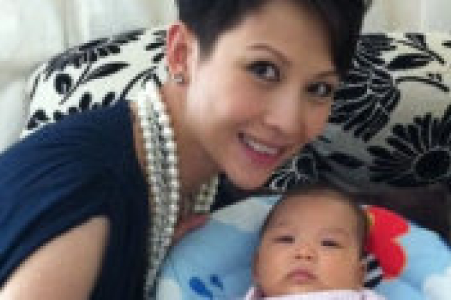 蔡少芬為愛女取名「張楚兒」盼其成為上帝的好兒女