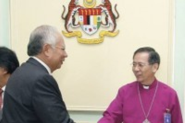 馬國教會無端捲入政治風波 首相會見領袖擺平事件