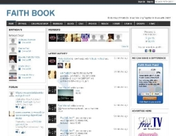 基督徒專屬的社群網站FaithBook開通