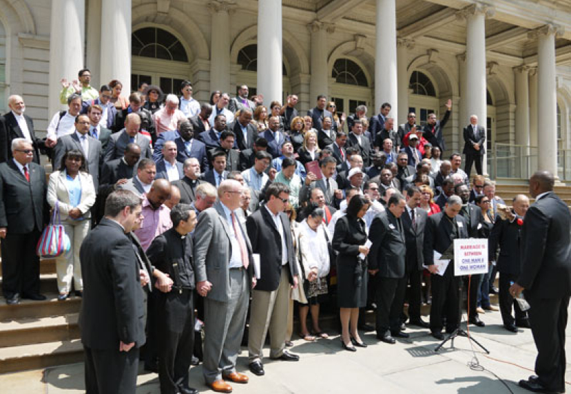 紐約倡同性婚姻合法化 基督教領袖反對