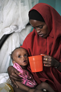 东非严重旱灾 索马里370万人待援