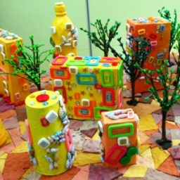 智障人士看環保「重見彩虹―—環保藝術展覽」