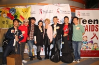 李卓庭、周永恆承諾全力幫助青少年認識愛滋病