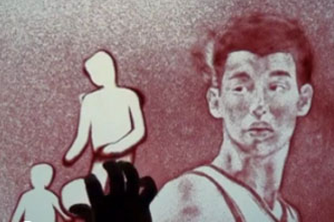籃球場上的祭壇 沙畫大師「撥」出林書豪歷程