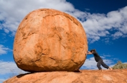 你只需要「推」它！