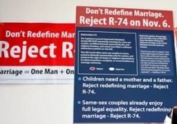 華盛頓保衛傳統婚姻燃眉迫切