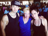 吳建豪與女友獲非洲著名牧師祝福