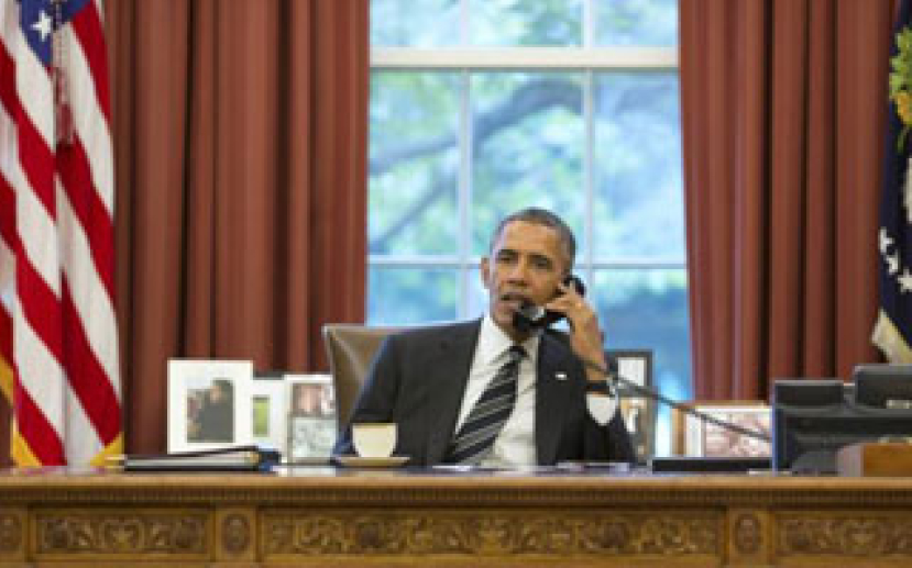奧巴馬歷史性致電伊朗總統 促釋放薩伊德