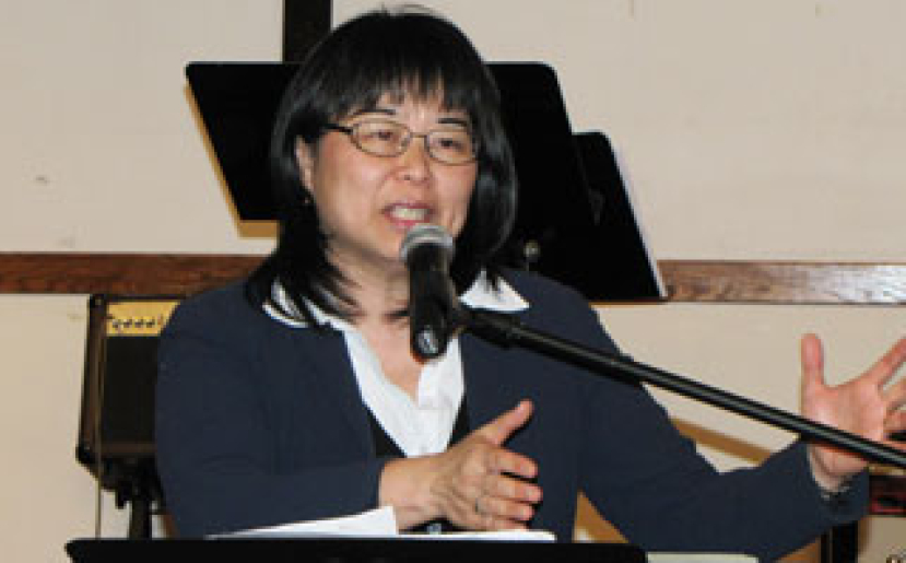 郝萬以嘉師母:繼續基督的見證,在全地!