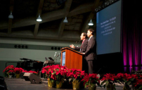 基督徒簽署《華人差傳委身宣言》表決心