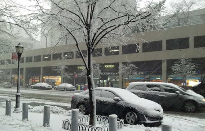 美東北迎來暴風雪 紐約市一夜換白裝