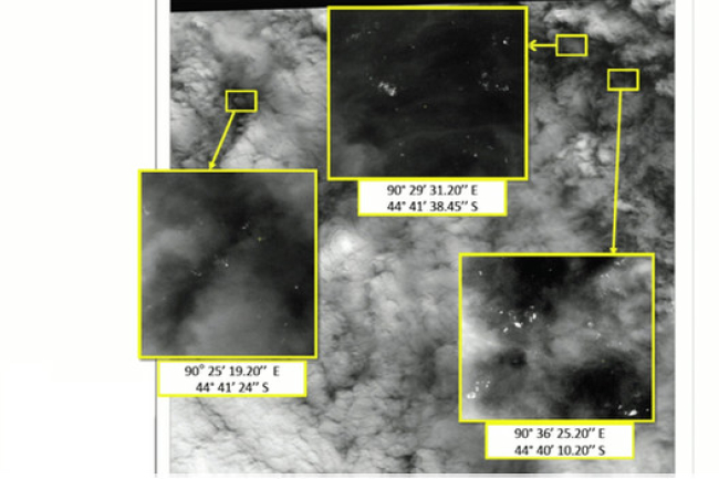 法衛星發現逾百件疑似失聯馬航客機殘骸