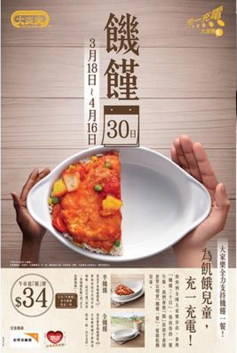 大齋期「食少餐」捐宣明會 實踐基督捨己精神