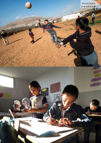 世界難民日前夕 敘利亞難民兒童享踢球快樂