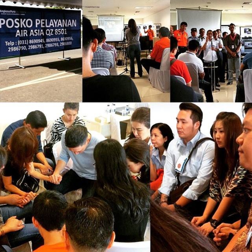 40多位亞航遇難者同屬一教會 印尼牧者哀痛