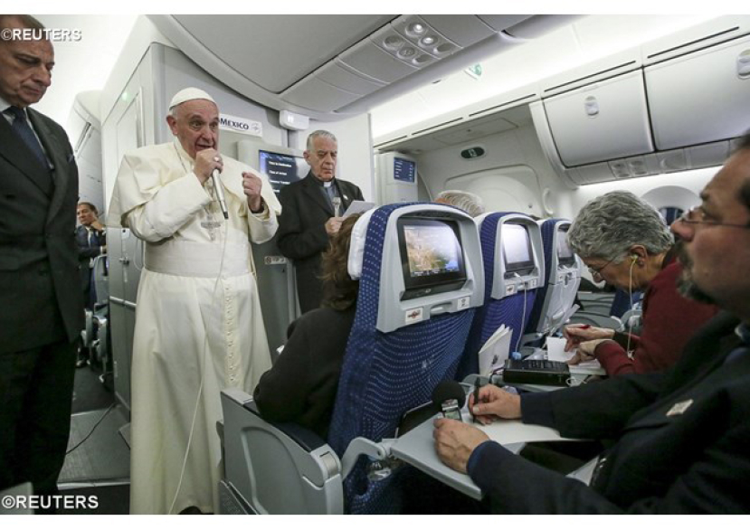 教宗方濟各指川普的話如「非基督徒」 川普反擊