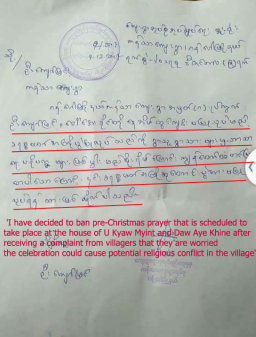 緬甸政府避免宗教衝突 禁基督徒慶祝聖誕