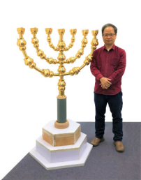 藝術創作X福音推手周文志專訪 倣照聖經描述製作原大「金燈臺」