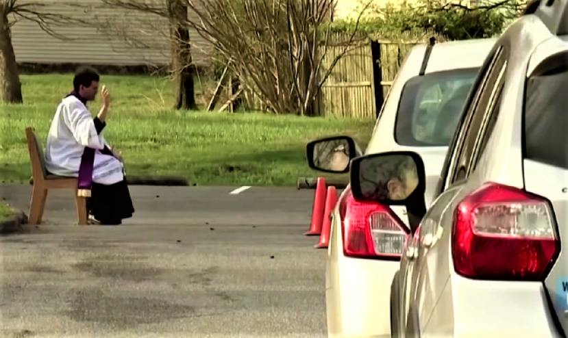 馬里蘭州神父創快速懺悔 遠距離為教友祈福