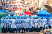 港府突襲社區封瘟疫 教牧：信徒與耶穌受苦是幸福